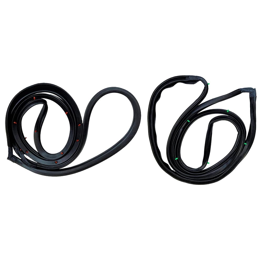 Fairchild Industries - Automotive Replacement Parts; Type: Door Seal Kit ; Application: 1984-1988 Toyota Pickup, 84-89 4Runner Door Seal Kit replaces OEM# 67861-89105; 67862-89104 - Exact Tool & Supply