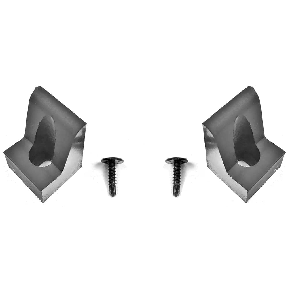 Fairchild Industries - Automotive Replacement Parts; Type: Tailgate Bumper Kit w/screw ; Application: 1966-1977 Ford Bronco, 1964-1979 Ford F-150, Tailgate Bumper Kit with Screws - Exact Tool & Supply