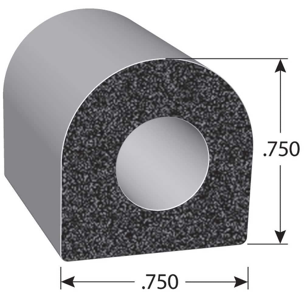 Fairchild Industries - Automotive Replacement Parts; Type: Rubber Seal ; Application: EPDM Sponge rubber seal with PSA Tape - Exact Tool & Supply