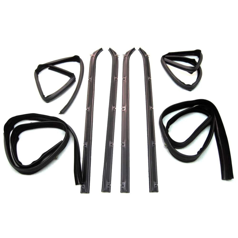 Fairchild Industries - Automotive Replacement Parts; Type: Belt Weatherstrip--Window Channel Kit ; Application: 1980-1993 Dodge Full Size Pickup Belt, Channel Kit replaces OEM# 4161678; 4161679; 4354047; 4083831 - Exact Tool & Supply