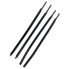 Fairchild Industries - Automotive Replacement Parts; Type: Outer Belt Weatherstrip 4 pc Kit- Front & Rear ; Application: 07-15 Toyota Tundra Crew Cab - Exact Tool & Supply