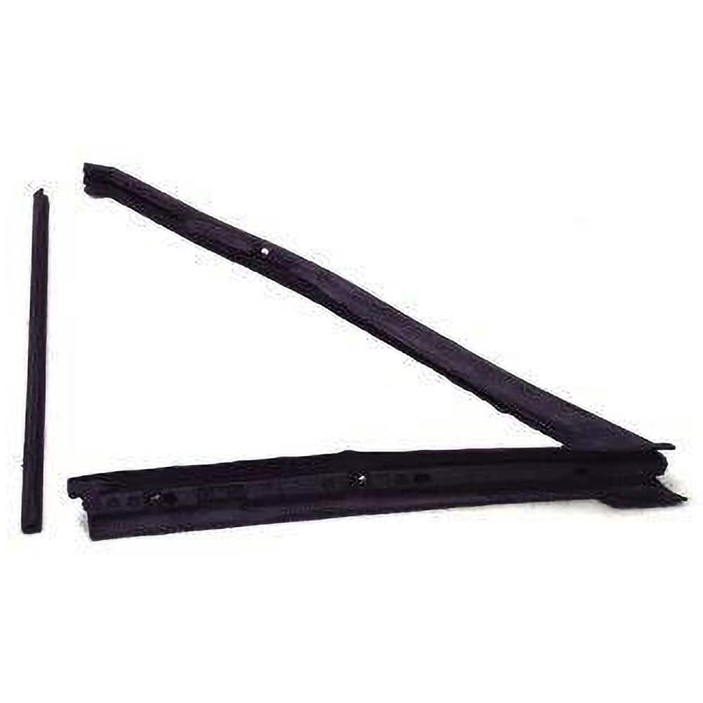 Fairchild Industries - Automotive Replacement Parts; Type: Vent Window Seal; Rear Vertical Kit ; Application: 1963-1991 Jeep Grand Wagoneer Vent Window Seal, Rear Vertical Kit replaces OEM# J5465718 - Exact Tool & Supply
