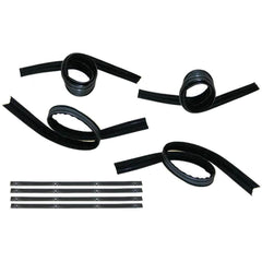 Fairchild Industries - Automotive Replacement Parts; Type: Belt Weatherstrip--Window Channel Kit ; Application: 1970-1997 Dodge Full Size Van Belt, Channel Kit replaces OEM# 3899564; 4082007; 4082009 - Exact Tool & Supply