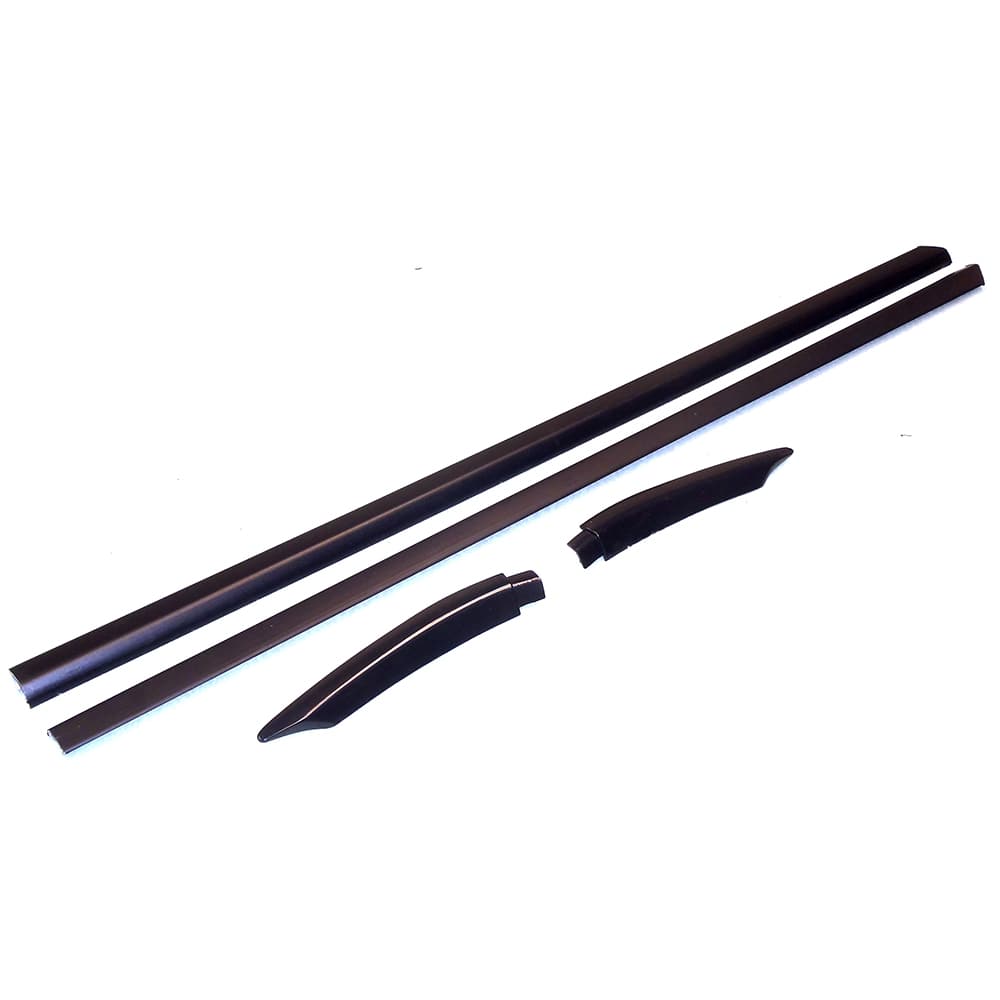 Fairchild Industries - Automotive Replacement Parts; Type: Belt Molding Kit ; Application: 1988-1993 Ford Mustang Belt Molding Kit replaces OEM# E8ZZ-6120935B; E8ZZ-6120934B; E8ZZ-6120935AA; E8ZZ-6120934AA - Exact Tool & Supply