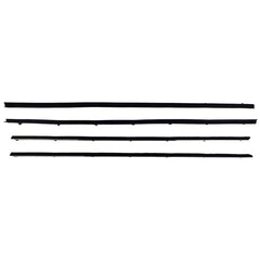 Fairchild Industries - Automotive Replacement Parts; Type: Belt Weatherstrip Kit ; Application: 1967-1968 Ford Mustang Belt Weatherstrip Kit replaces OEM# C7ZZ 6521457A; C7ZZ 6521456A; C7ZZ 6521453A; C7ZZ 6521452A - Exact Tool & Supply