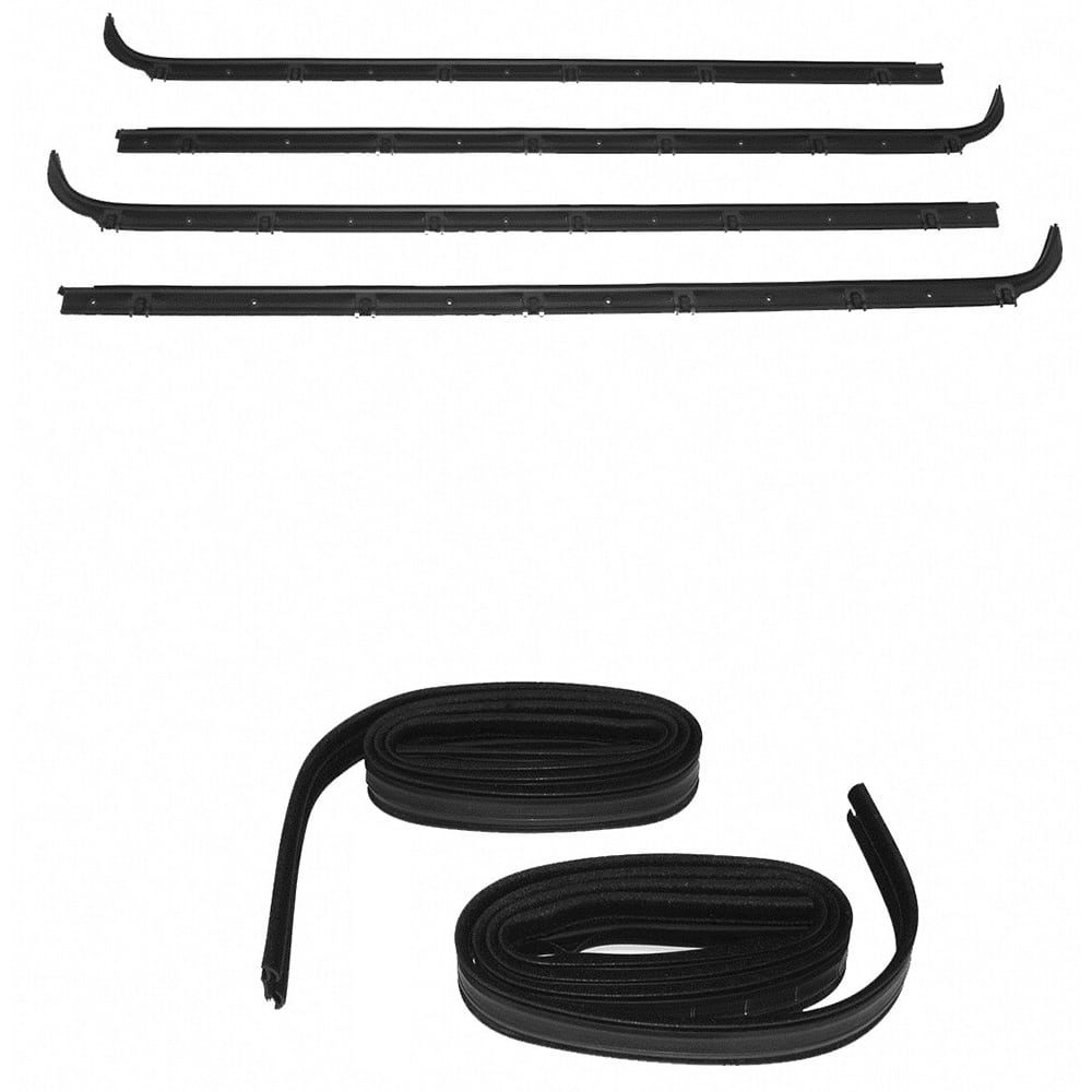 Fairchild Industries - Automotive Replacement Parts; Type: Belt; Channel Kit ; Application: 1983-1988 Ford Ranger Belt, Channel Kit replaces OEM# F1TZ10201K81A/80A; E9TZ1021546A; E9TZ1021453A; E9TZ1021452A; E3TZ1021457A; E3TZ1021456A - Exact Tool & Supply