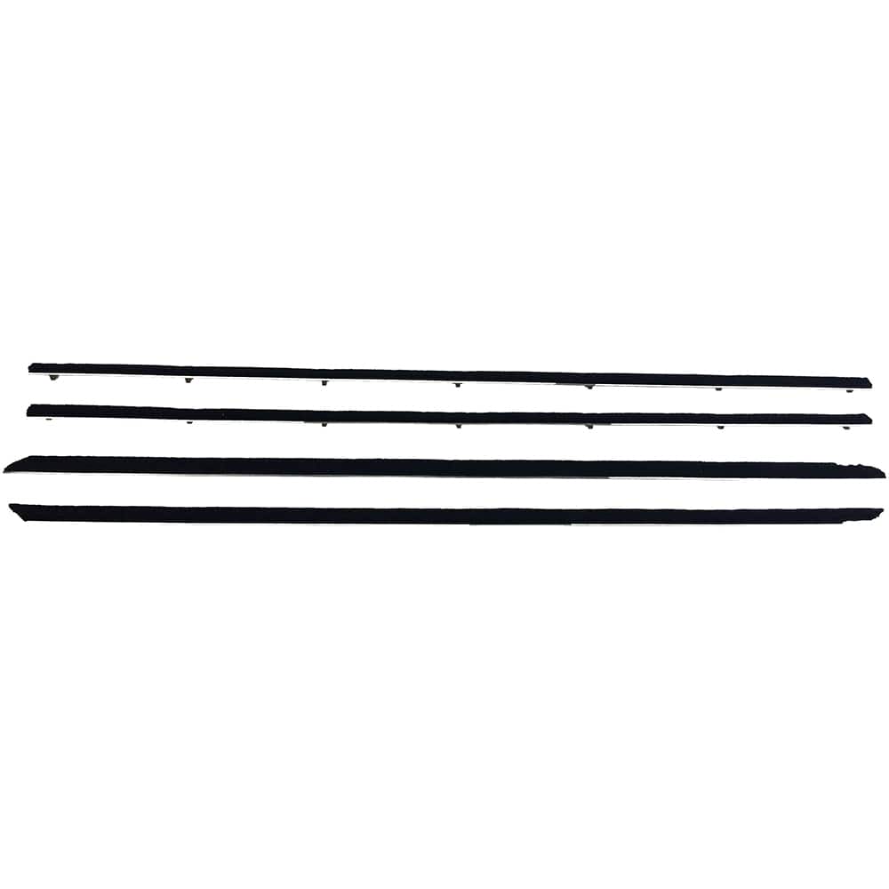 Fairchild Industries - Automotive Replacement Parts; Type: Belt Weatherstrip Kit ; Application: 1964-1966 Ford Mustang Belt Weatherstrip Kit replaces OEM# C5ZZ 6521456B; C5ZZ 6521456B; C5ZZ 6521453B; C5ZZ 6521452B - Exact Tool & Supply