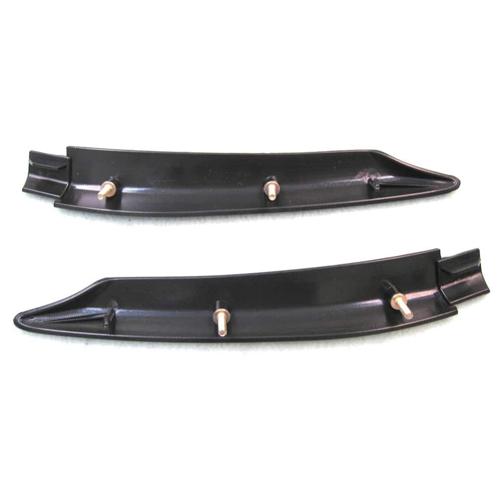 Fairchild Industries - Automotive Replacement Parts; Type: Belt Molding Extensions Kit ; Application: 1988-1993 Ford Mustang Belt Molding Extensions Kit replaces OEM# E8ZZ-6120935B; E8ZZ-6120934B - Exact Tool & Supply