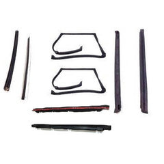 Fairchild Industries - Automotive Replacement Parts; Type: T-Top Seal Kit ; Application: 82-92 Pontiac Firebird 8 pc T-Top Seal Kit (rubber drip rails) replaces OEM# 20297495; 20297494; 10165495; 10165494; 10165496; 10198231; 10198230; 20623611; 20623610 - Exact Tool & Supply