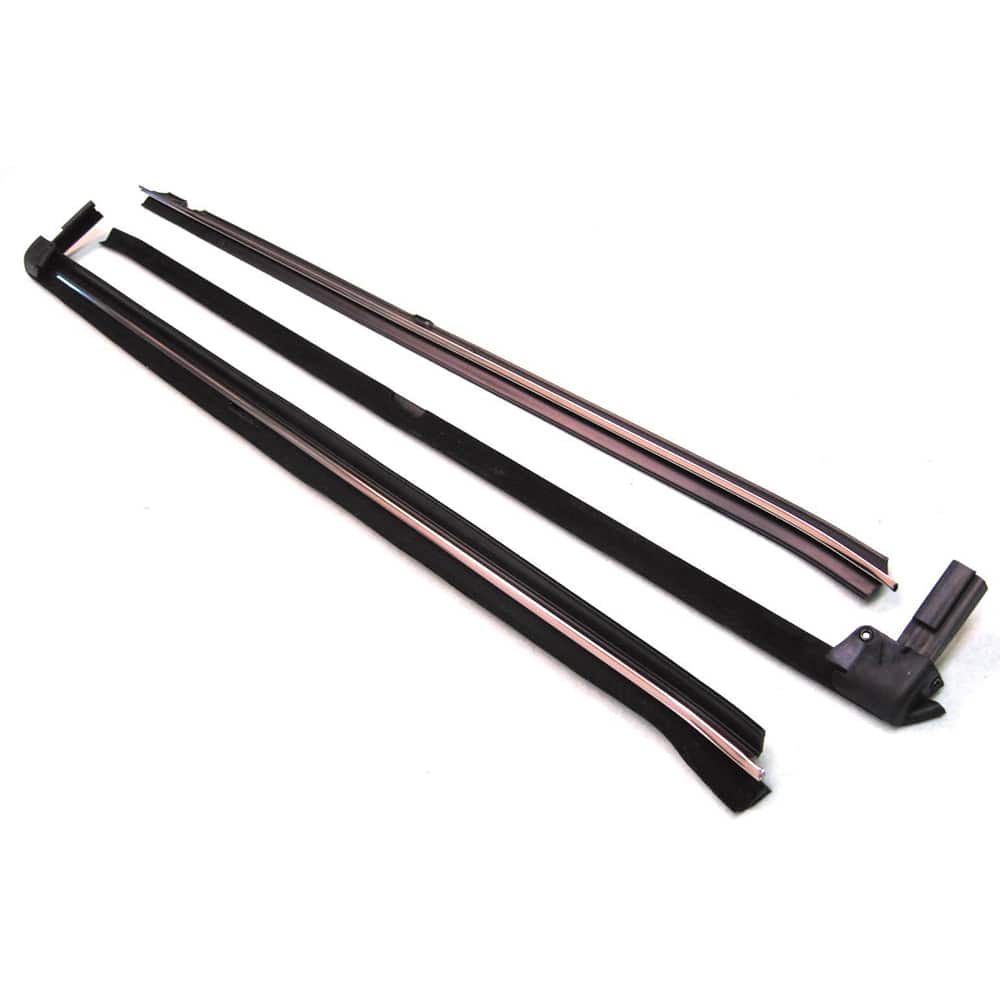 Fairchild Industries - Automotive Replacement Parts; Type: Belt Weatherstrip Kit ; Application: 1987.5-1993 Ford Mustang Belt Weatherstrip Kit replaces OEM# F1ZZ6121453A; F1ZZ6121452A; E8ZZ6121457A; E8ZZ6121456A - Exact Tool & Supply