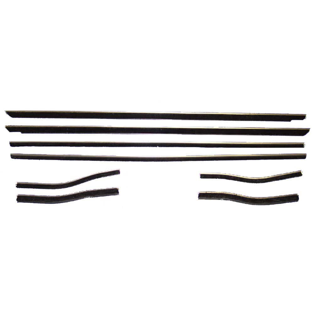 Fairchild Industries - Automotive Replacement Parts; Type: Belt Weatherstrip Kit ; Application: 1964-1966 Ford Mustang Belt Weatherstrip Kit replaces OEM# C5ZZ 6521456B; C5ZZ 6521456B; C5ZZ 6521453B; C5ZZ 6521452B; C2OZ 6229733A; C2OZ 6229732A; C5ZZ 6529 - Exact Tool & Supply