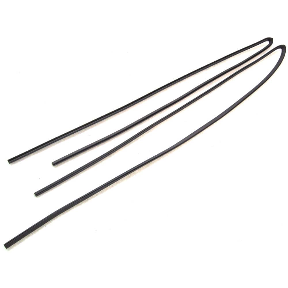 Fairchild Industries - Automotive Replacement Parts; Type: Windshield Seal Kit ; Application: 1989-1993 Ford Mustang Windshield Seal Kit replaces OEM# E9ZZ7603161A; E9ZZ7603160A - Exact Tool & Supply