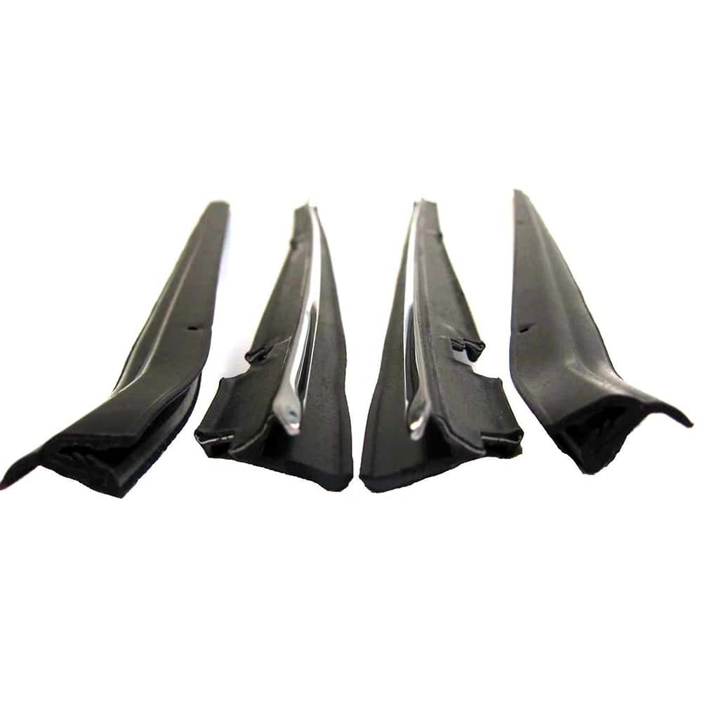 Fairchild Industries - Automotive Replacement Parts; Type: Belt Weatherstrip Kit ; Application: 1987-1993 Ford Mustang Belt Weatherstrip Kit replaces OEM# E8ZZ-6121453; E8ZZ-6121452; E3ZZ6121457A; E3ZZ6121456A - Exact Tool & Supply