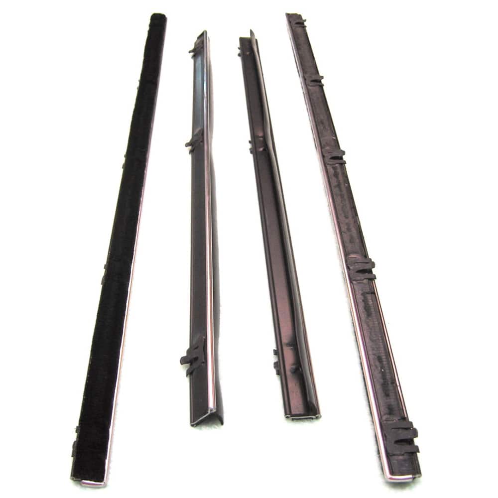 Fairchild Industries - Automotive Replacement Parts; Type: Quarter Window Belt Weatherstrip ; Application: 1966-1973 Jeep Jeepster Quarter Window Belt Weatherstrip - Exact Tool & Supply