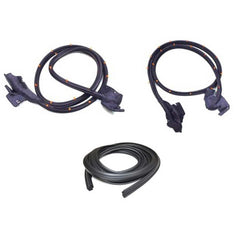 Fairchild Industries - Automotive Replacement Parts; Type: Door Seal; Trunk Seal Kit ; Application: 1968-1969 Chevrolet Camaro Door Seal, Trunk Seal Kit replaces OEM# 7719476; 7719476; 9825829 - Exact Tool & Supply