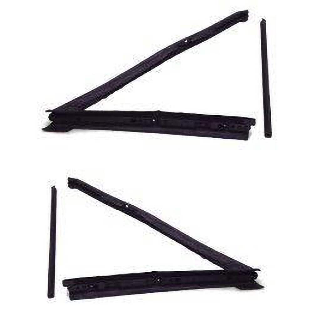 Fairchild Industries - Automotive Replacement Parts; Type: Vent Window Seal; Rear Vertical Kit ; Application: 1963-1991 Jeep Grand Wagoneer Vent Window Seal, Rear Vertical Kit replaces OEM# J5465719; J5465718 - Exact Tool & Supply