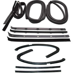 Fairchild Industries - Automotive Replacement Parts; Type: Belt; Channel; Seal and Vent Window Seal Kit ; Application: 1973-1980 Chevrolet C/K Truck 12 Piece Truck Weatherstrip Kit replaces OEM# 14027778/14027777; 470433; 470434; 14027775; 14027776; 1552 - Exact Tool & Supply