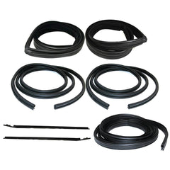 Fairchild Industries - Automotive Replacement Parts; Type: Door Seal; Window Channel; Belt Weathertstrip Kit ; Application: 1983-1986 Ford Mustang Coupe/Hatchback Door Seal, Window Channel, Belt Weathertstrip Kit replaces OEM# E9ZZ6121596A; E9ZZ6121597A; - Exact Tool & Supply