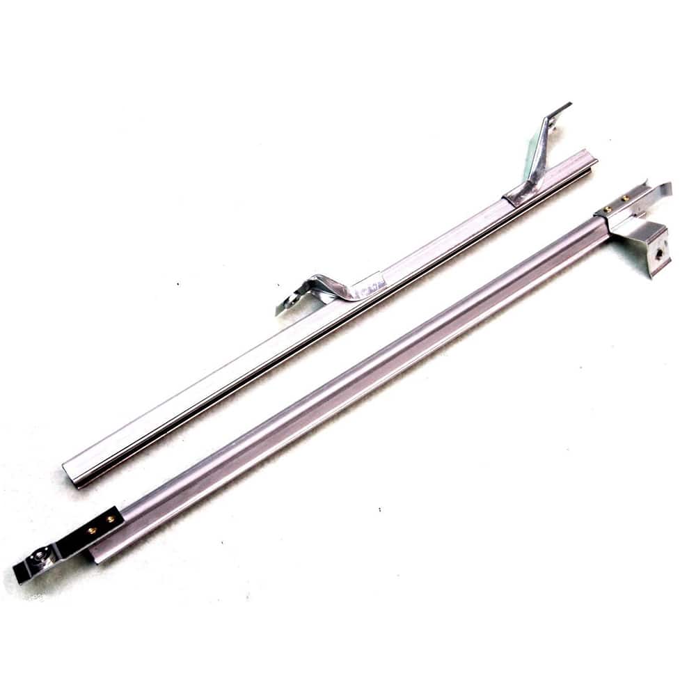 Fairchild Industries - Automotive Replacement Parts; Type: Metal Glass Run Kit ; Application: 1966-1977 Ford Bronco Metal Glass Run Kit replaces OEM# C6TZ97223A54A; C6TZ9721508B - Exact Tool & Supply