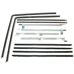 Fairchild Industries - Automotive Replacement Parts; Type: Belt; Channel Kit ; Application: 1966-1977 Ford Bronco Belt, Channel Kit replaces OEM# C6TZ9721450A; C6TZ97223A55A; C6TZ97223A54A; C6TZ9721509B; C6TZ9721508B; 6TZ9721452A; 6TZ9721453A - Exact Tool & Supply