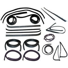 Fairchild Industries - Automotive Replacement Parts; Type: Belt; Channel; Seal Kit ; Application: 1978-1979 Ford Bronco Belt, Channel, Seal Kit replaces OEM# D3TZ1021546A; D8TZ1021536A; D7TZ1021453A; D7TZ1021452A; D3TZ1021457B; D3TZ1021456B; E8TZ9841610A - Exact Tool & Supply