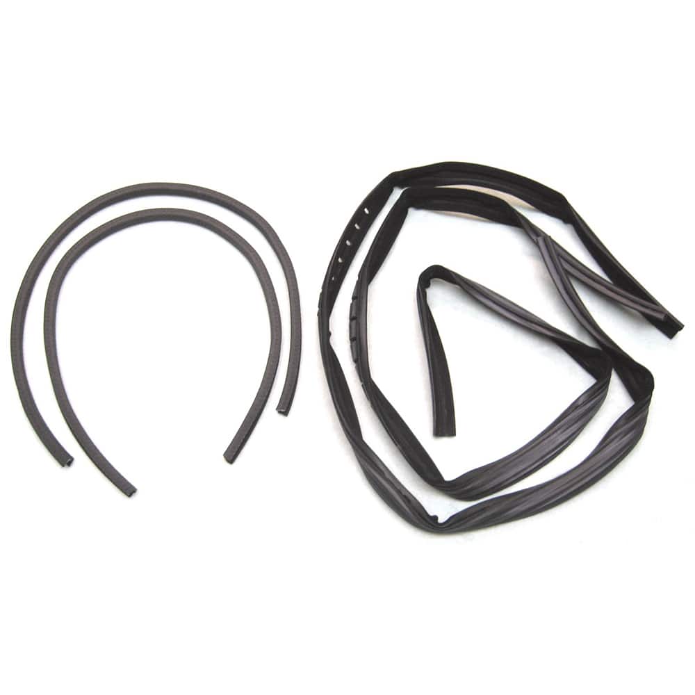 Fairchild Industries - Automotive Replacement Parts; Type: Glass Run Kit ; Application: 1968-1986 Jeep Classic Jeep (CJ) Glass Run Kit replaces OEM# J5457057 J5454164 - Exact Tool & Supply