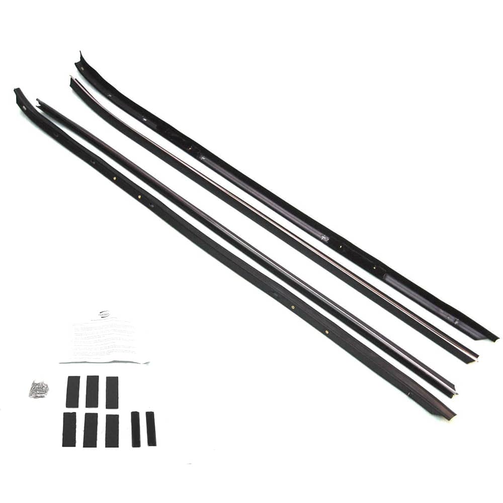 Fairchild Industries - Automotive Replacement Parts; Type: Belt Weatherstrip Kit With Installation Kit ; Application: 1970-1981 Chevrolet Camaro Belt Weatherstrip Kit With Installation Kit replaces OEM# 8808231; 8808230; 9612541; 9612540 - Exact Tool & Supply