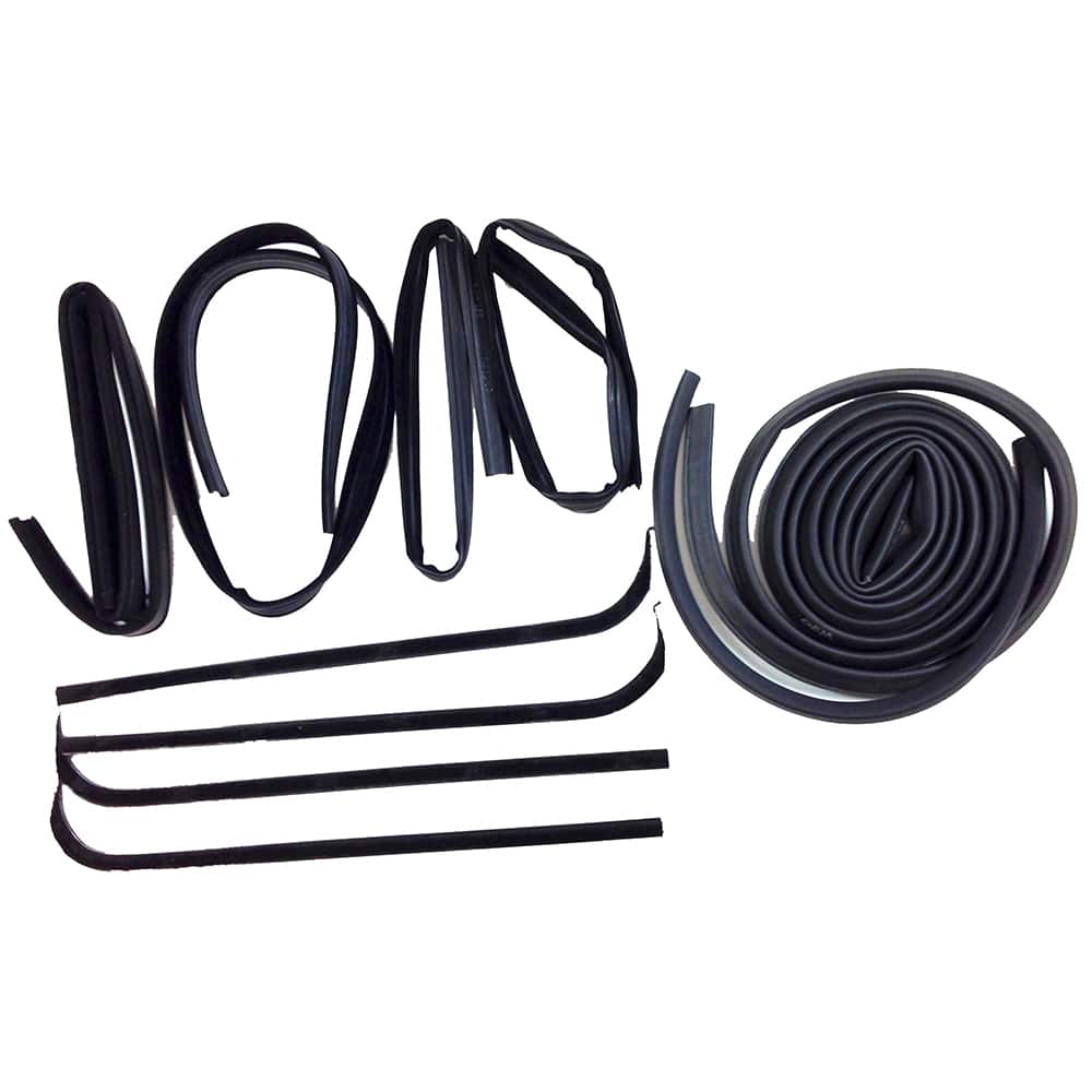 Fairchild Industries - Automotive Replacement Parts; Type: Belt Weatherstrip--Window Channel--Door Seal Kit ; Application: 1967-1970 Ford F-Series, Full Size Pickup Belt, Channel, Seal Kit replaces OEM# D0HZ8021508A; C7TZ8121546A; C7TZ8121453A; C7TZ81214 - Exact Tool & Supply