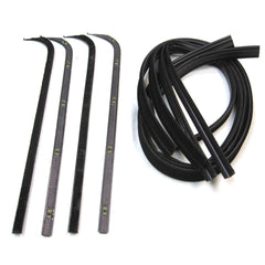 Fairchild Industries - Automotive Replacement Parts; Type: Belt Weatherstrip--Window Channel Kit ; Application: 1967-1970 Ford F-Series, Full Size Pickup Belt, Channel Kit replaces OEM# D0HZ8021508A; C7TZ8121546A; C7TZ8121453A; C7TZ8121452A; C7TZ8120530B - Exact Tool & Supply