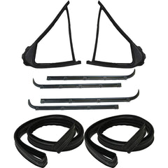 Fairchild Industries - Automotive Replacement Parts; Type: 8 pc Belt Weatherstrip; Vent Window Seal; Window Channel Kit ; Application: 1992-1996 Ford Bronco/Fullsize Truck 8 pc Belt Weatherstrip, Door Seal, Vent Window Seal,Window Channel Kit replaces OE - Exact Tool & Supply