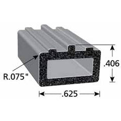 Fairchild Industries - Automotive Replacement Parts; Type: Rubber Seal ; Application: EPDM Sponge rubber seal with PSA Tape - Exact Tool & Supply