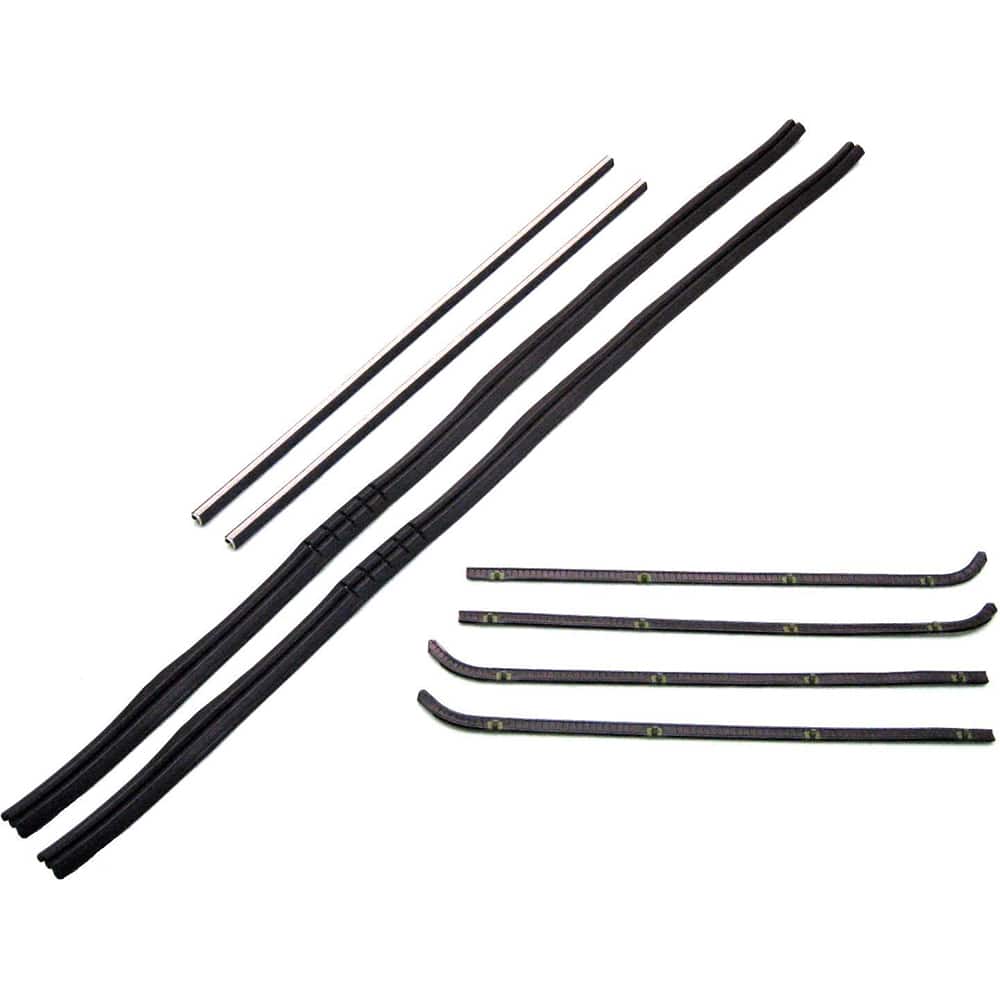 Fairchild Industries - Automotive Replacement Parts; Type: Belt Weatherstrip- Window Channel Kit ; Application: 1964-1966 Chevrolet C/K Truck Belt, Channel Kit - Exact Tool & Supply