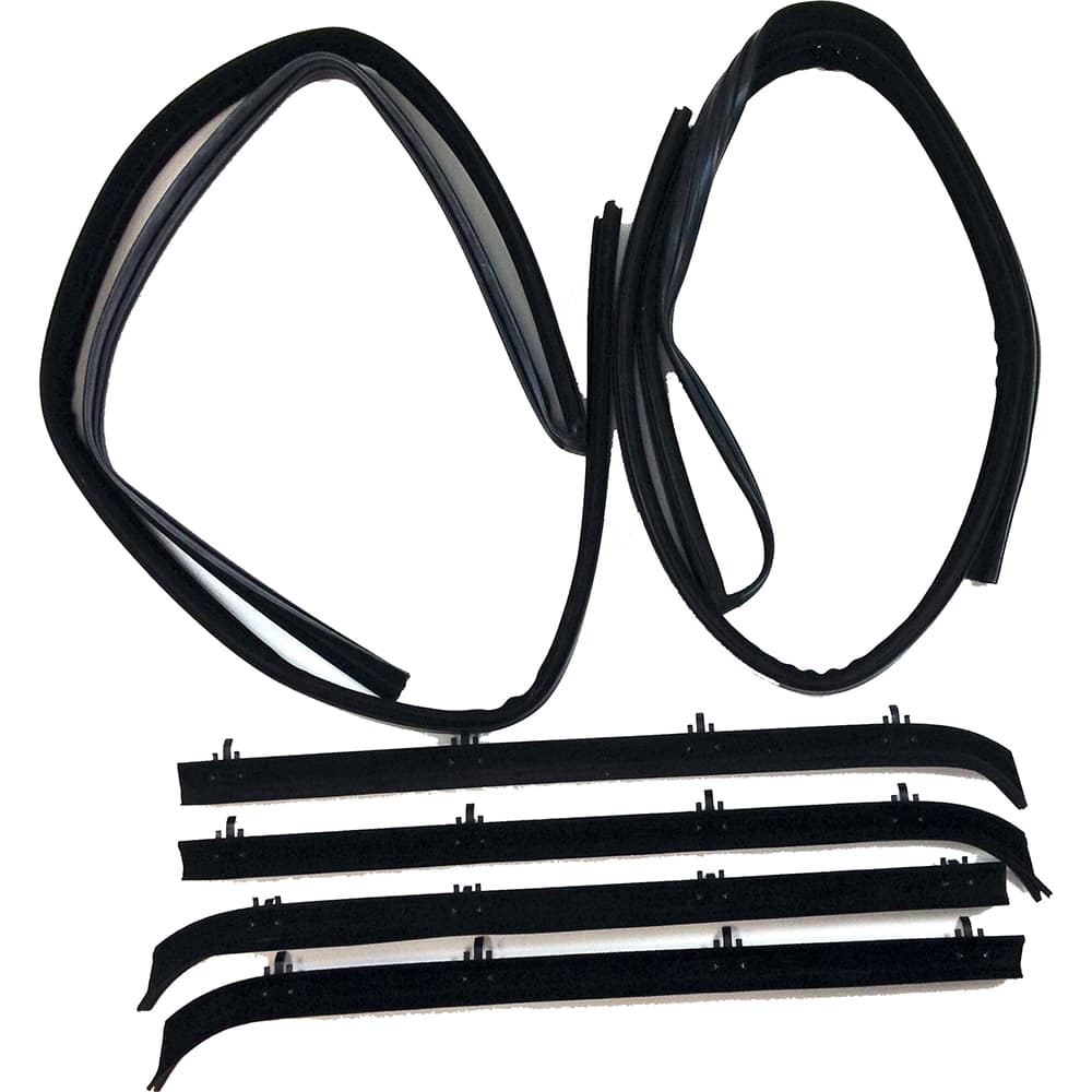 Fairchild Industries - Automotive Replacement Parts; Type: Belt Weatherstrip- Window Channel Kit ; Application: 1975-1996 Chevrolet Fullsize Van Belt, Channel Kit replaces OEM# 15724981; 15724982; 14028235 - Exact Tool & Supply