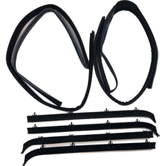 Fairchild Industries - Automotive Replacement Parts; Type: Belt Weatherstrip- Window Channel Kit ; Application: 1975-1996 Chevrolet Fullsize Van Belt, Channel Kit replaces OEM# 15724981; 15724982; 14028235 - Exact Tool & Supply
