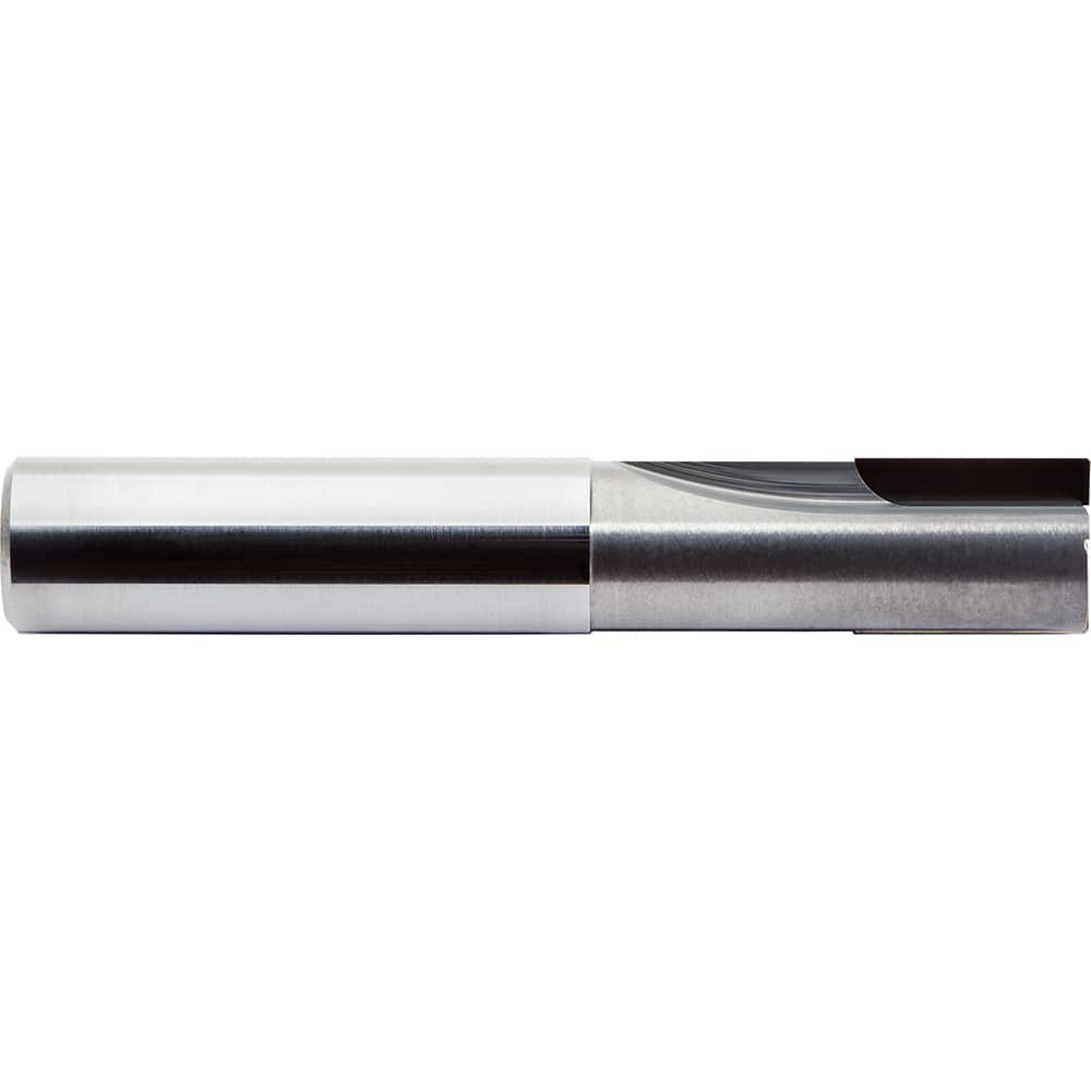M.A. Ford - Corner Radius & Corner Chamfer End Mills; Mill Diameter (Inch): 1/2 ; Mill Diameter (Decimal Inch): 0.5000 ; End Type: Corner Chamfer ; Chamfer Width (Decimal Inch): 0.0100 ; Number of Flutes: 2 ; Material: PCD - Exact Tool & Supply