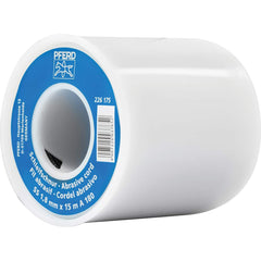 PFERD - Abrasive Cords & Tape; Product Type: Cord ; Abrasive Material: Aluminum Oxide ; Tape/Cord Width (Decimal Inch): 0.070 ; Overall Cord/Tape Length (Feet): 48 ; Grit: 180 - Exact Tool & Supply