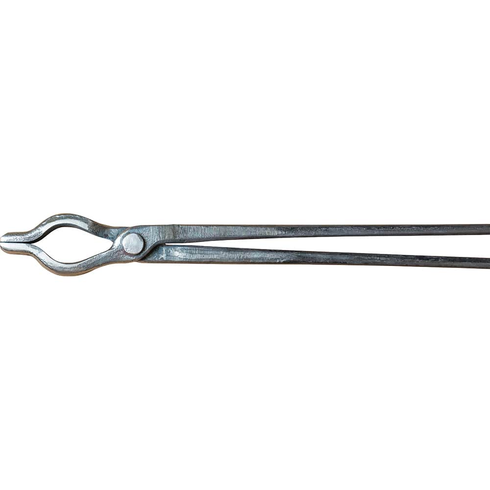 Lansing Forge, Inc. - Tongs; Type: Curved; Flat Jaw ; Overall Length (Inch): 24.00000 ; Material: High Carbon Steel - Exact Tool & Supply
