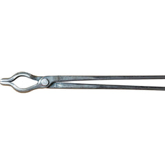 Lansing Forge, Inc. - Tongs; Type: Curved; Flat Jaw ; Overall Length (Inch): 24.00000 ; Material: High Carbon Steel - Exact Tool & Supply