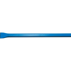 Lansing Forge, Inc. - Shovels, Spades, Diggers & Hoes; Type: Digging Bar ; Blade Type: Chisel ; Blade Width (Inch): 2-1/4 ; Blade Material: High Carbon Steel ; Handle Length (Inch): 96 ; Handle Type: Steel - Exact Tool & Supply