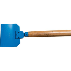 Lansing Forge, Inc. - Scrapers & Scraper Sets; Blade Style: Beveled ; Flexibility: Rigid ; Blade Material: 1095 Carbon Steel ; Blade Width (Inch): 6 ; Handle Length (Inch): 48 ; Handle Material: Hickory - Exact Tool & Supply