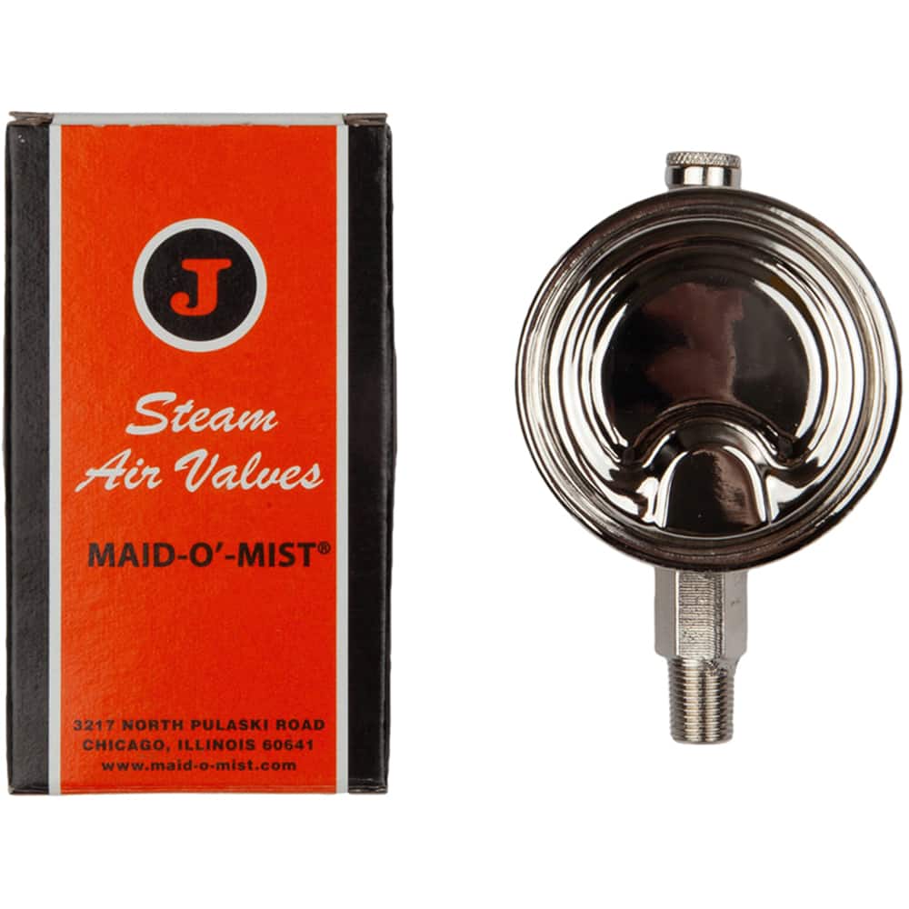 Jacobus - Air Vents; Pipe Size: 1/4 (Inch); End Connections: MIP ; Maximum Working Pressure (psi): 10.000 - Exact Tool & Supply