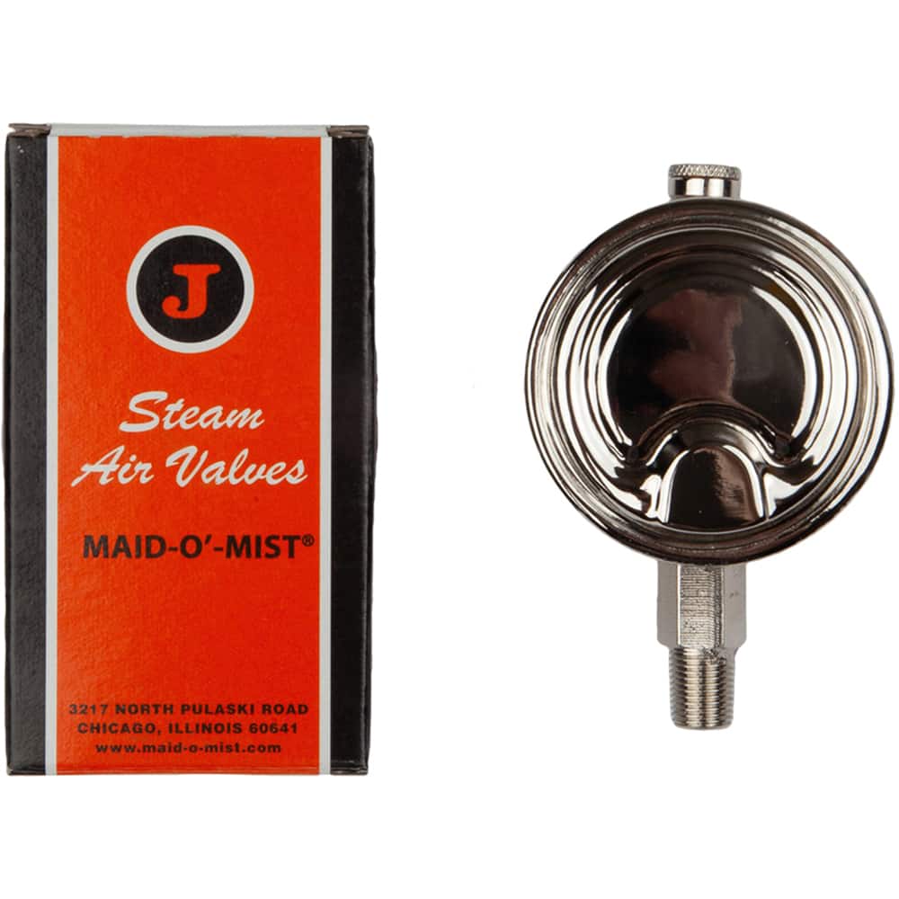 Jacobus - Air Vents; Pipe Size: 1/8 (Inch); End Connections: MIP ; Maximum Working Pressure (psi): 10.000 - Exact Tool & Supply
