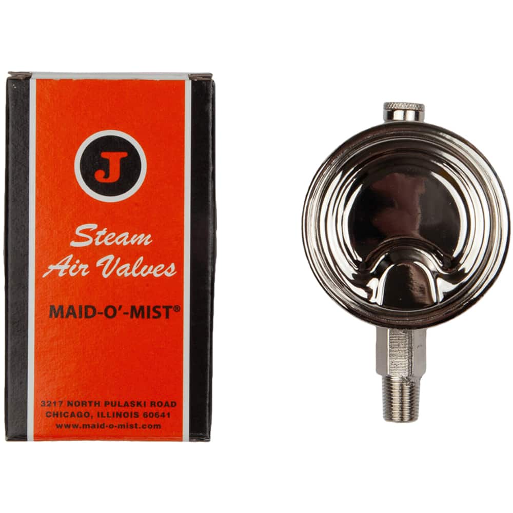 Jacobus - Air Vents; Pipe Size: 1/8 (Inch); End Connections: MIP ; Maximum Working Pressure (psi): 10.000 - Exact Tool & Supply