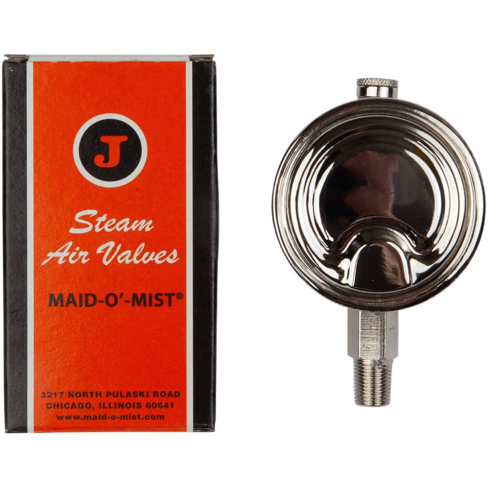 Jacobus - Air Vents; Pipe Size: 1/4 (Inch); End Connections: MIP ; Maximum Working Pressure (psi): 10.000 - Exact Tool & Supply