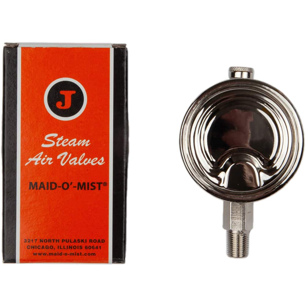 Jacobus - Air Vents; Pipe Size: 1/4 (Inch); End Connections: MIP ; Maximum Working Pressure (psi): 10.000 - Exact Tool & Supply