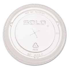 DART - Paper & Plastic Cups, Plates, Bowls & Utensils; Breakroom Accessory Type: Cold Cup Lid ; Breakroom Accessory Description: Cup Lids-Cold Cup ; Color: Clear - Exact Tool & Supply
