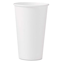 DART - Paper & Plastic Cups, Plates, Bowls & Utensils; Breakroom Accessory Type: Paper Cups ; Breakroom Accessory Description: Cups-Hot Drink; Paper ; Color: White - Exact Tool & Supply