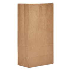 GEN - Paper Bags; Type: Grocery Bag ; Color: Kraft ; Size: 5-1/4 x 3-7/16 x 10-15/16 ; Material: Paper - Exact Tool & Supply