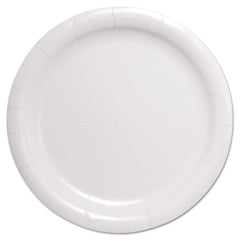 DART - Paper & Plastic Cups, Plates, Bowls & Utensils; Breakroom Accessory Type: Plates ; Breakroom Accessory Description: Dinnerware-Plate; Paper ; Color: White - Exact Tool & Supply