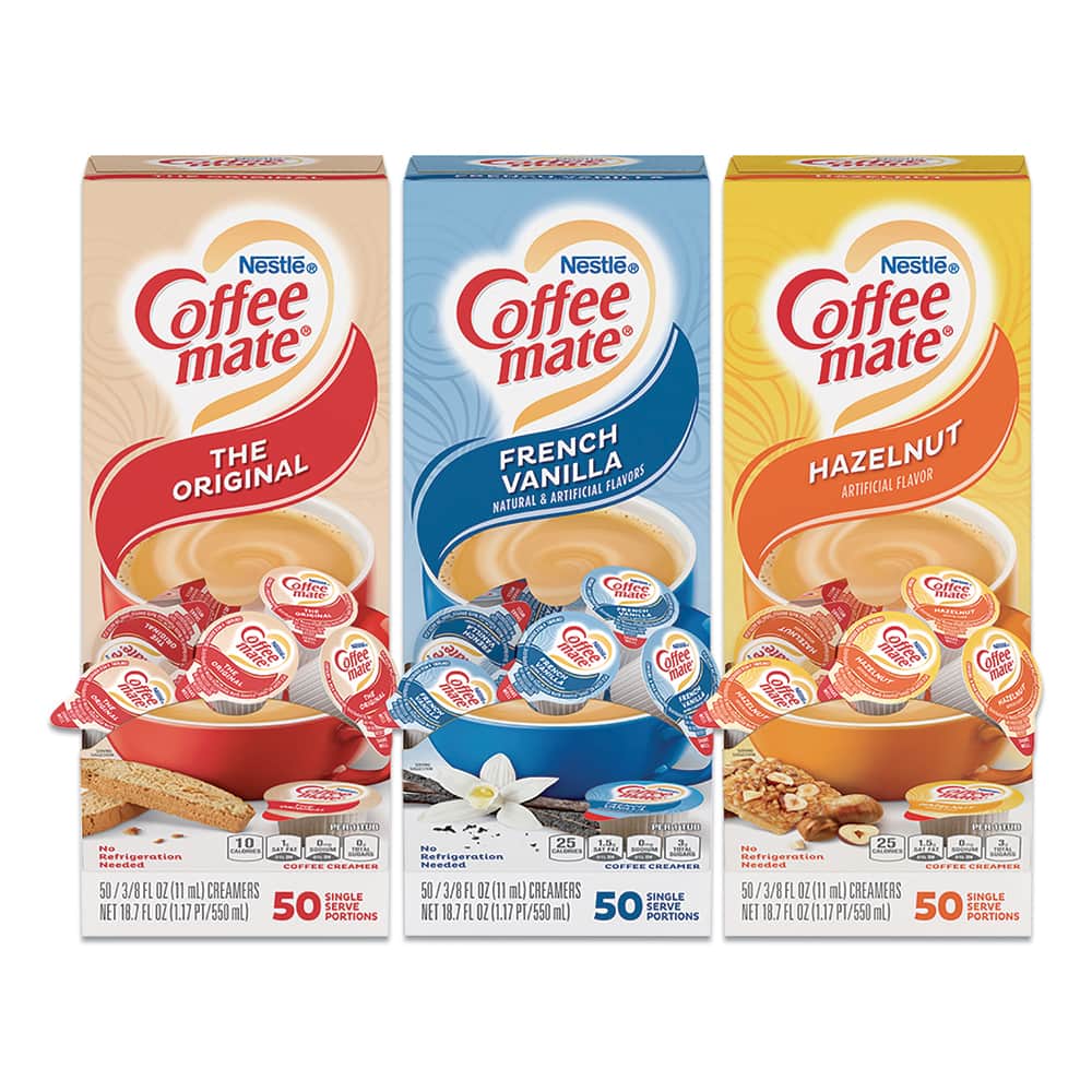 Coffee-Mate - Coffee, Tea & Accessories; Breakroom Accessory Type: Condiment ; Breakroom Accessory Description: Coffee Condiments-Creamer - Exact Tool & Supply